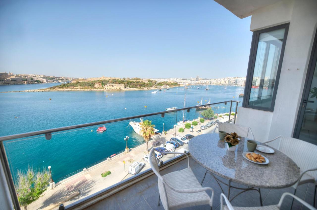 Bright And Spacious 3 Bedroom Apartment With Breathtaking Views - Goslm-5 Σλιέμα Εξωτερικό φωτογραφία