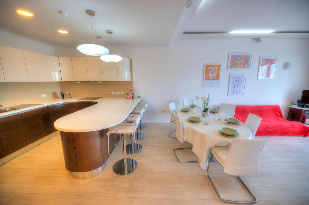 Bright And Spacious 3 Bedroom Apartment With Breathtaking Views - Goslm-5 Σλιέμα Εξωτερικό φωτογραφία
